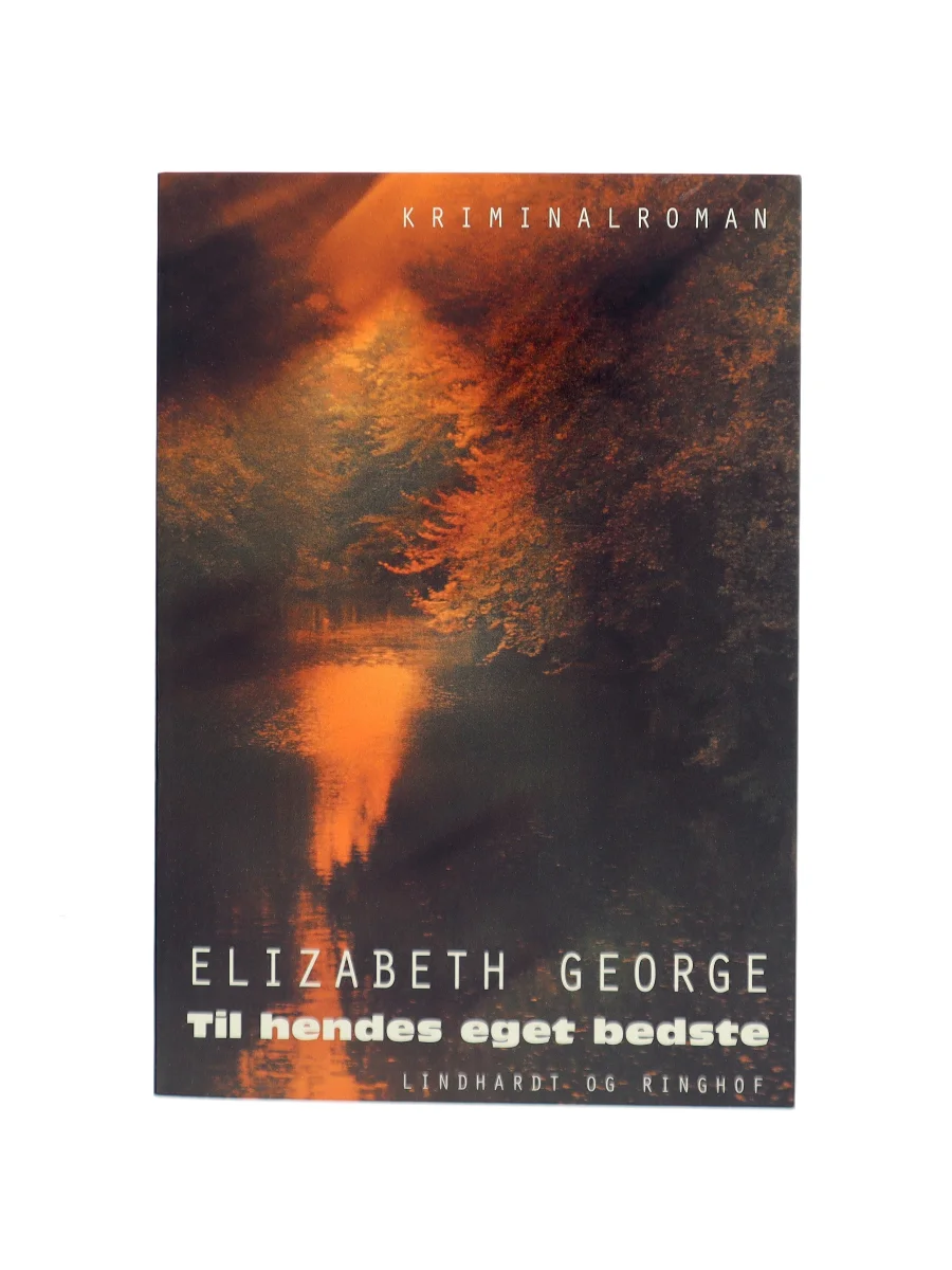Forsiden af Til hendes eget bedste (For the Sake of Elena) af Elizabeth George