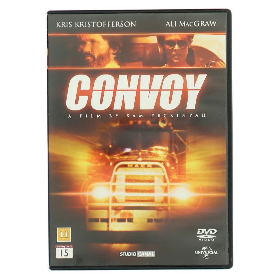 Convoy DVD fra Universal med Kris Kristofferson (DVD)