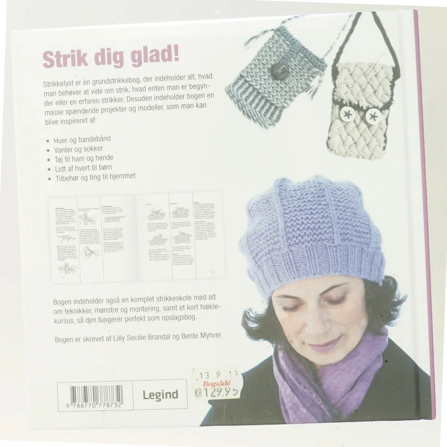 Strikkelyst af Bente Myhrer (Bog)