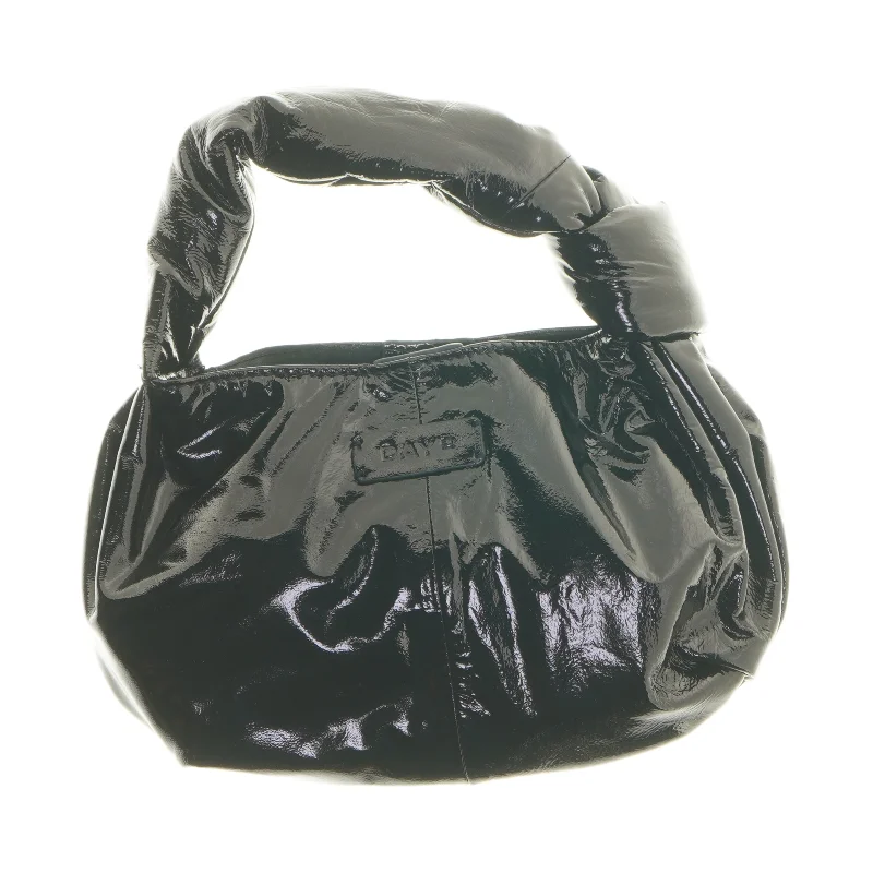 Sort skuldertaske fra Day Birger et Mikkelsen (str. 23x24 cm)