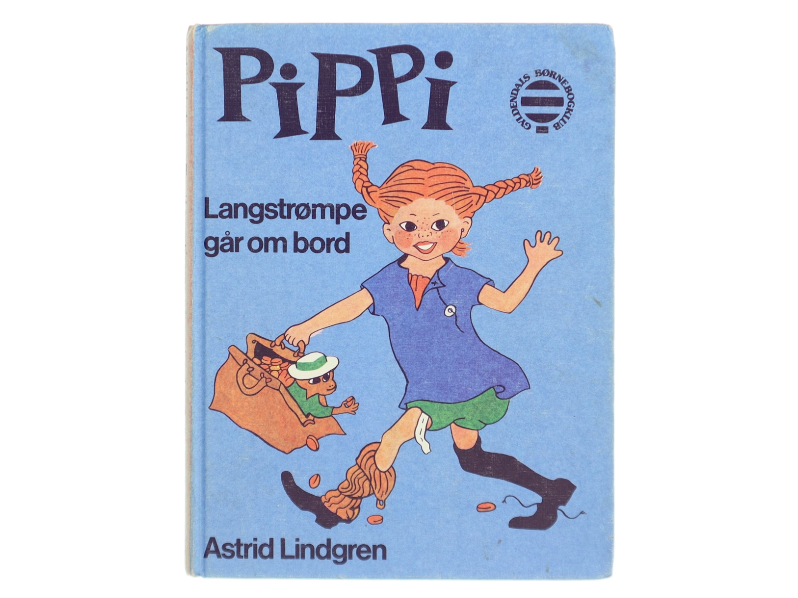 Pippi Langstrømpe går om bord af Astrid Lindgren (Bog)