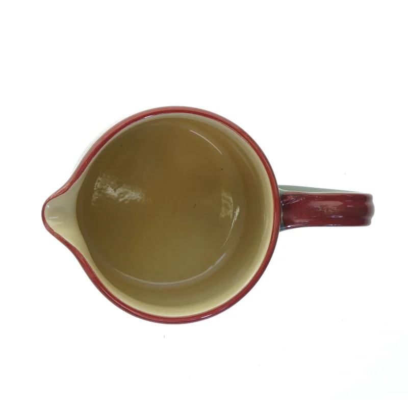 Kande med blomstermotiv (str. 14 cm)