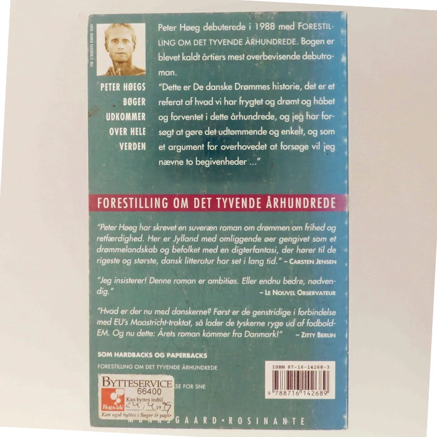 Forestilling om det tyvende århundrede : roman af Peter Høeg (f. 1957-05-17) (Bog)