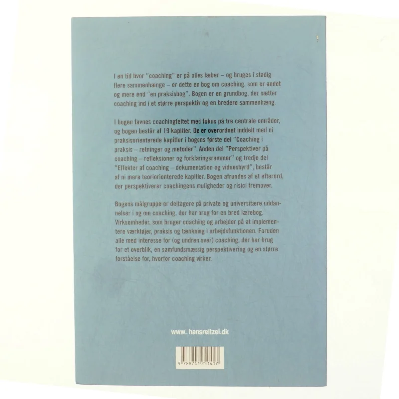 Coaching i perspektiv : en grundbog (Bog)