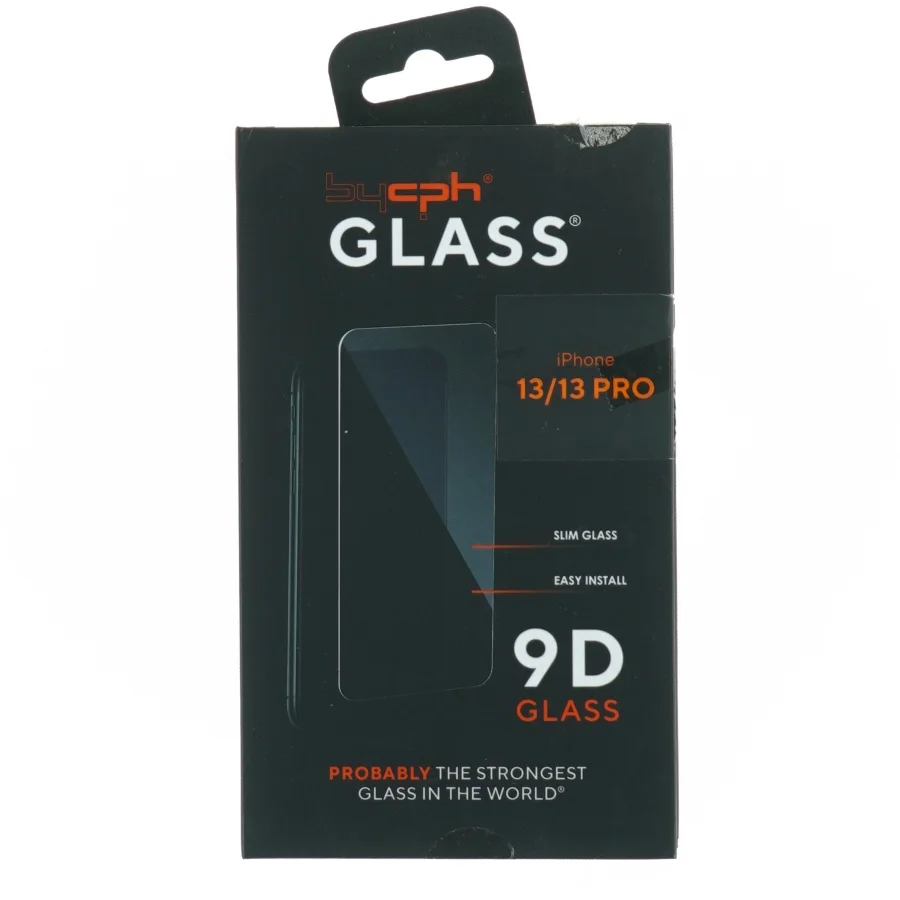 Skærmbeskytter til iPhone 13/13 Pro fra By Cph Glass (str. 18 x 10,5 cm)