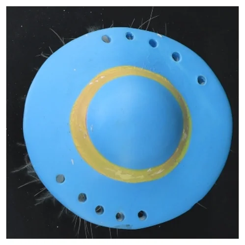 Smykkeholder buste i porcelæn(str. 10 cm)