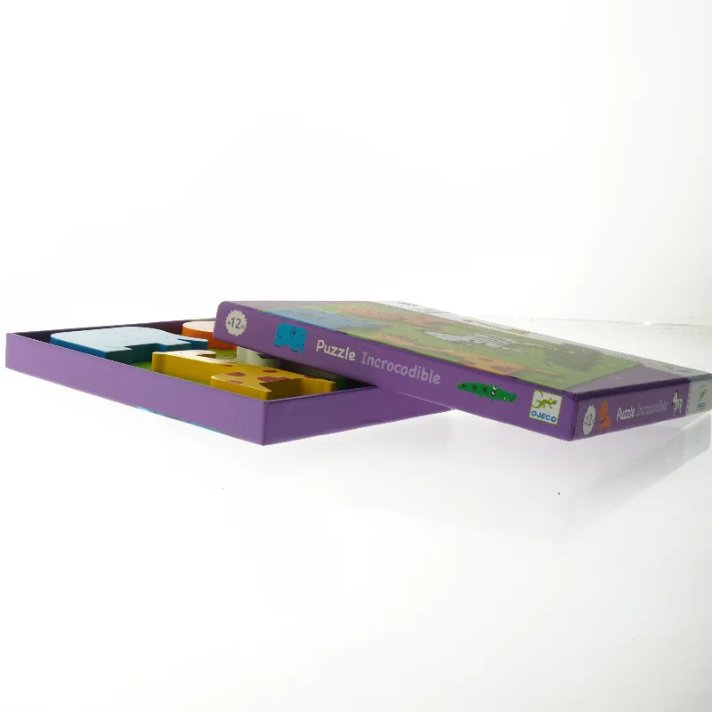 Puslespil med dyremotiver (str. 24 x 24 cm)