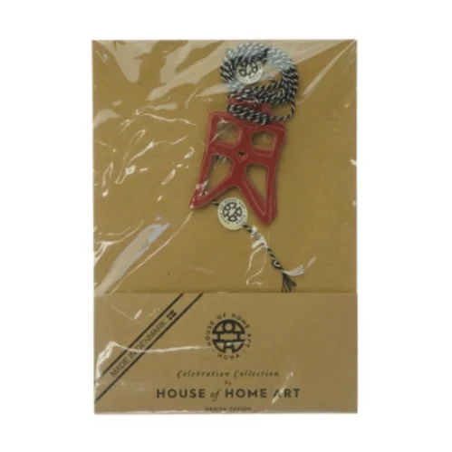 Juleguirlande med flag (str. 180 cm)