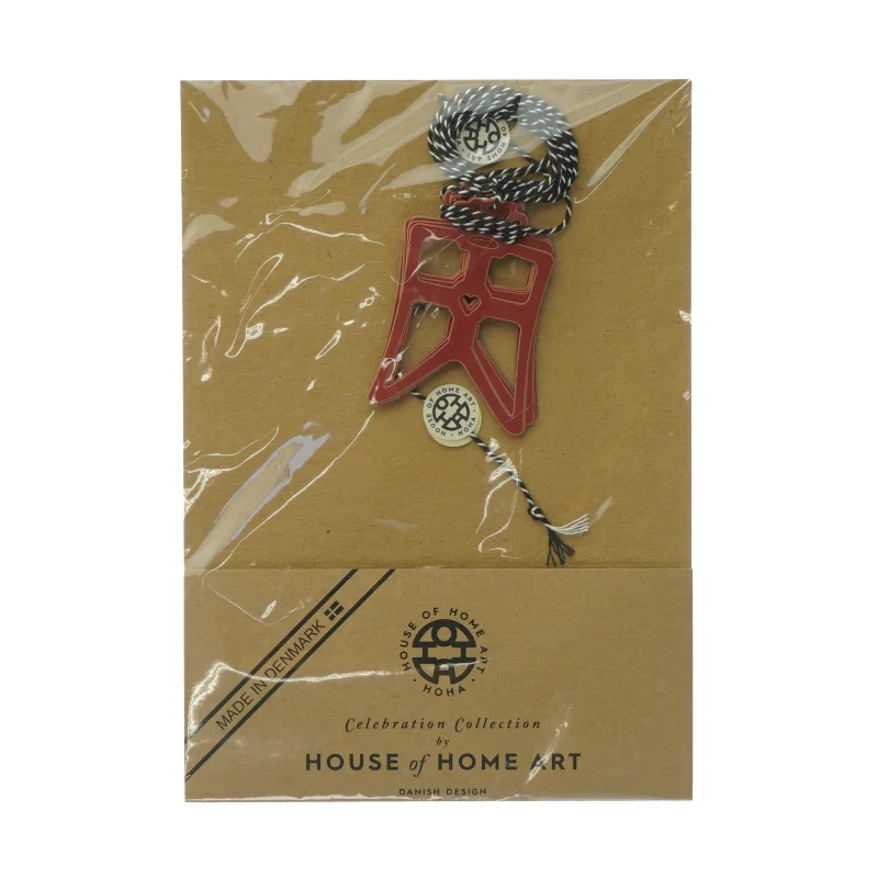 Juleguirlande med flag (str. 180 cm)