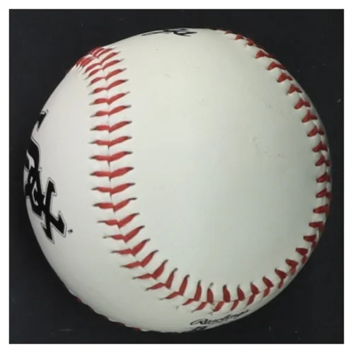 Baseball med White Sox logo fra Rawlings (str. Ø 9 cm)