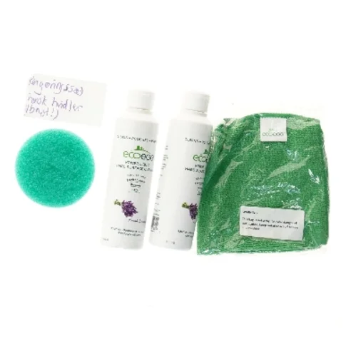 Ecoegg rengøringssæt m fransk hvidler(ubrugt)