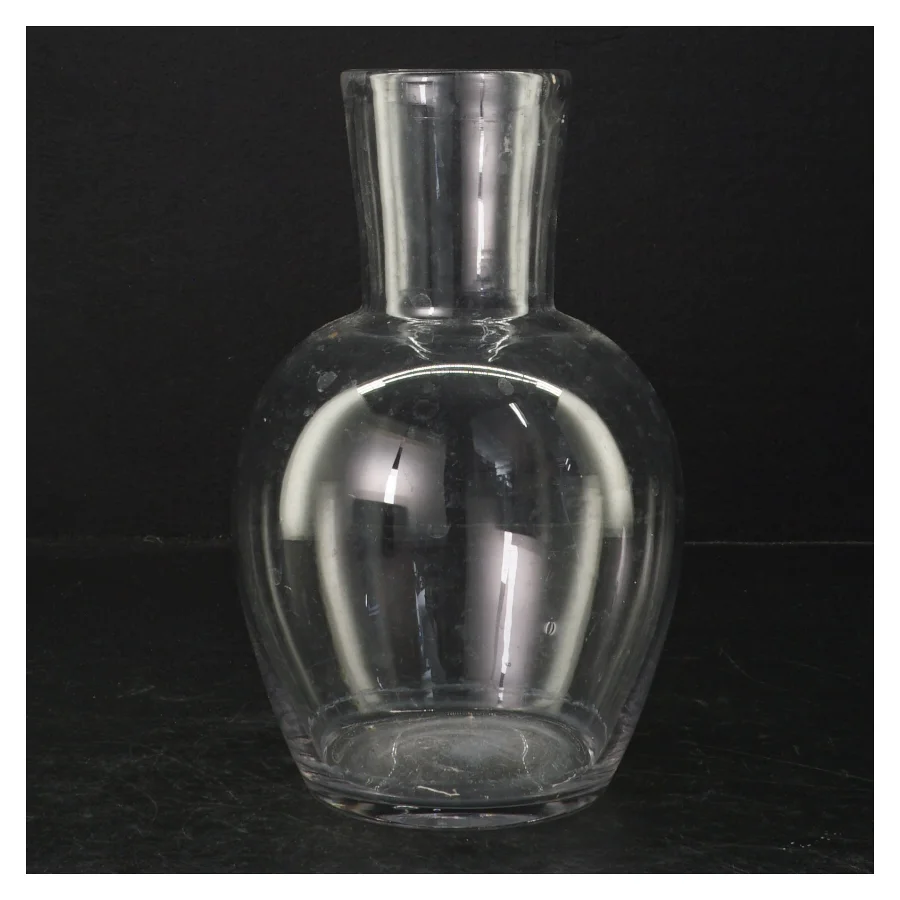 Glasvase (str. Ø. 7 cm. længde, 21 cm)