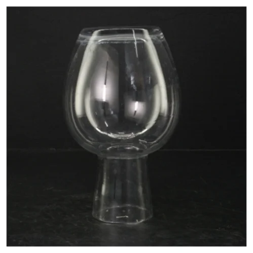 Glasvase (str. Ø. 7 cm. længde, 21 cm)
