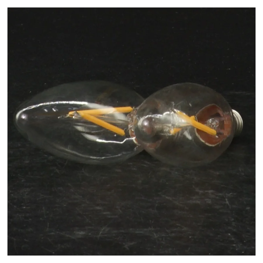 Dekorativ LED-pære fra Sunflux (str. 11 cm)