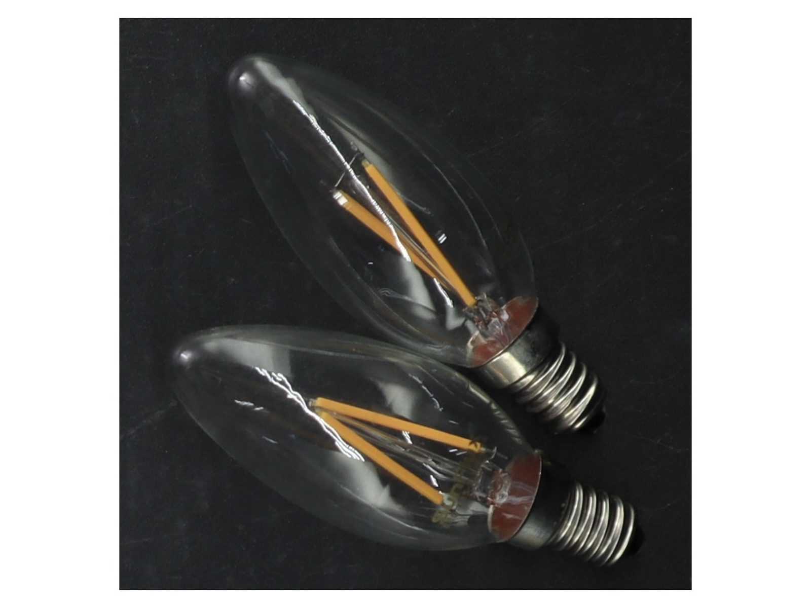 Dekorativ LED-pære fra Sunflux (str. 11 cm)