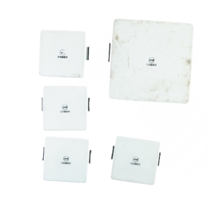 Firkantede skåle fra Zone (str. 21 gang i 8 cm og 12 x 8 cm og 12 x 3 cm)