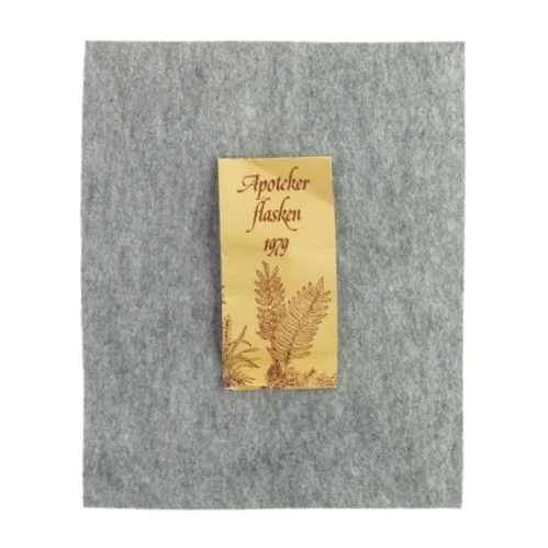 Apoteker flaske fra Holmegaard (str. LBH 9x10x22 cm)