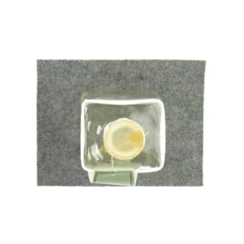 Apoteker flaske fra Holmegaard (str. LBH 9x10x22 cm)