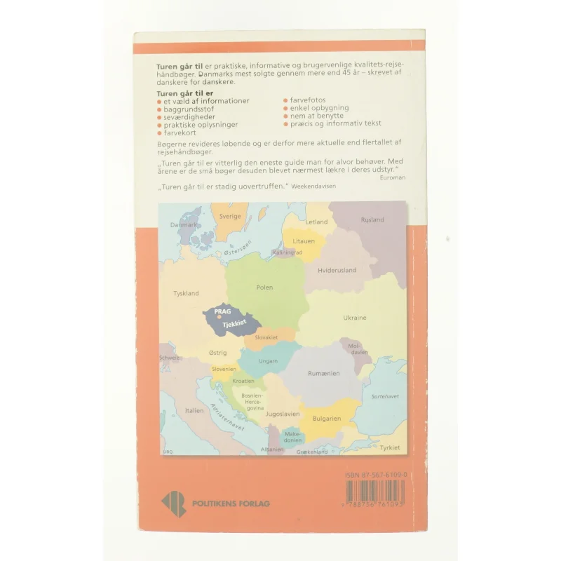 Turen går til Prag af Harriet Ludvigsen (Bog)