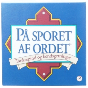 På sporet af ordet (Brætspil) (str. 27 x 27 cm)
