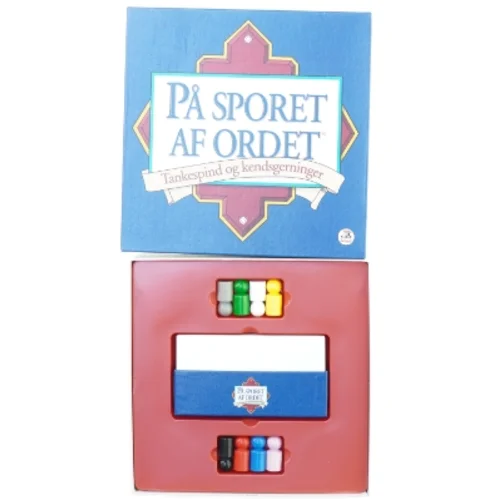 På sporet af ordet (Brætspil) (str. 27 x 27 cm)