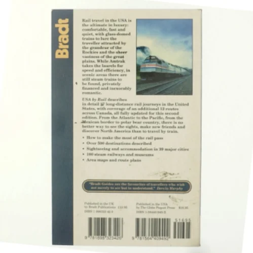 USA by rail af John Pitt (Bog)