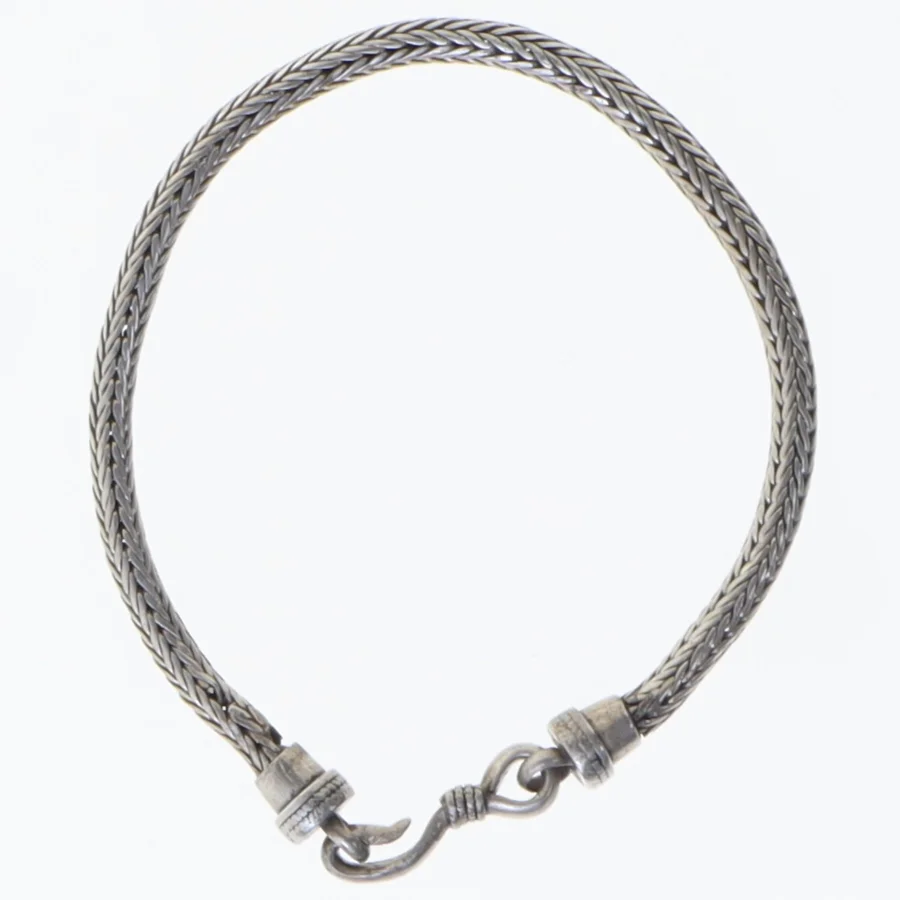Sølv armbånd (str. 18 cm)