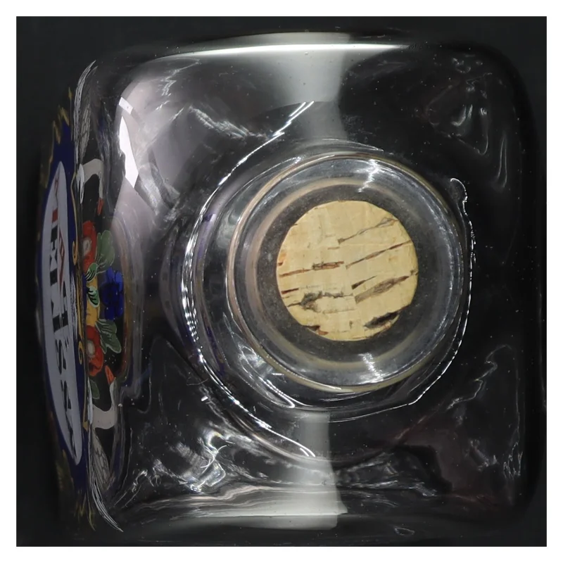 Apotekerflaske Dekoreret glasflaske (str. 22 cm)