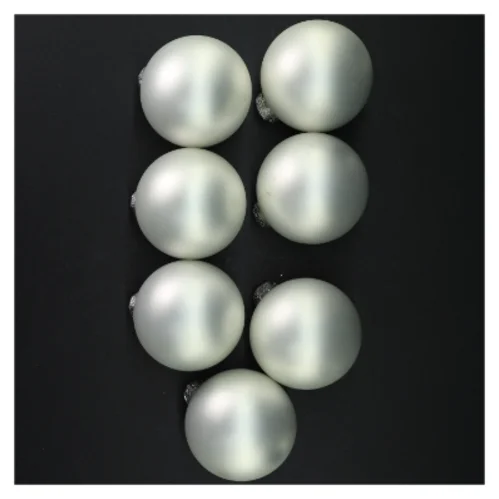 Satinfinish julekugler