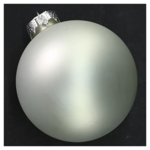 Hvide juletræskugler