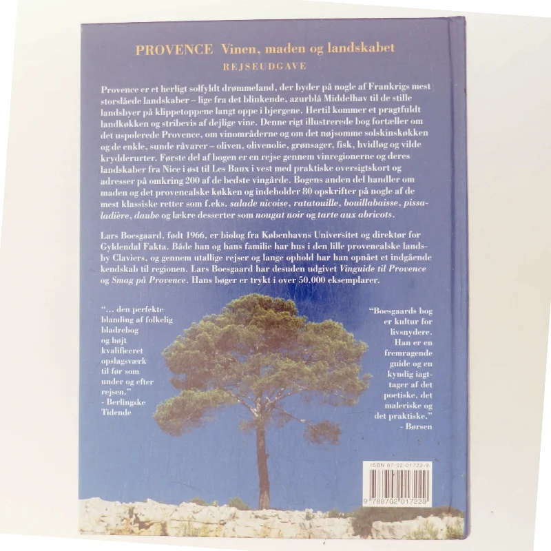 Provence : vinen, maden og landskabet af Lars Boesgaard (Bog)