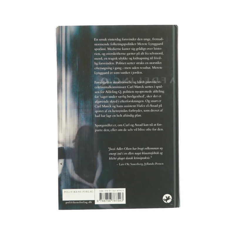 Kvinden i buret af Jussi Adler Olsen (bog)