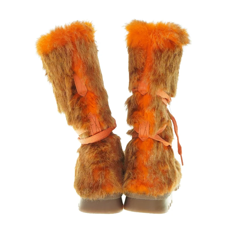 Nye ..Støvler der får smilet frem i gadebilledet ….Støvler af kaninskind Nye 