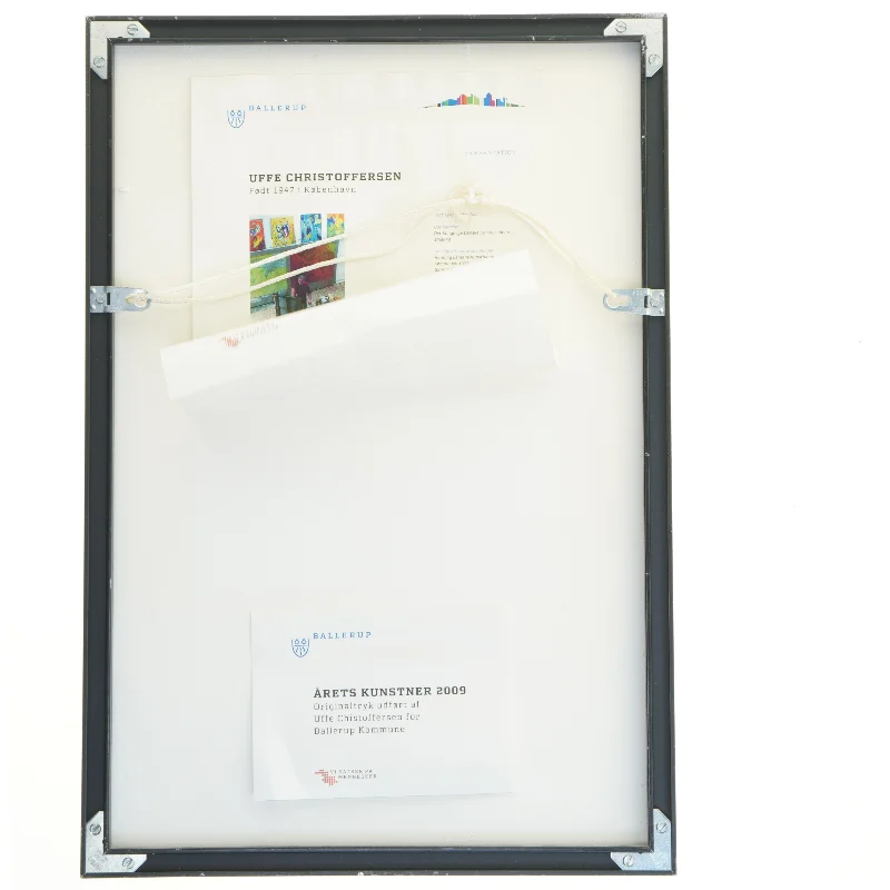 Lithografi   af Uffe Christoffersen fra Uffe Christoffersen (str. 49x33,5 cm)