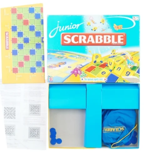 Junior scrabble fra Mattel (str. 37 x 27 cm)