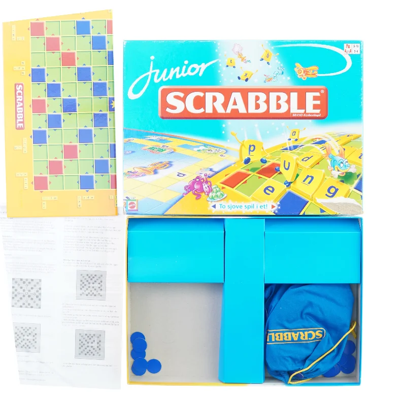 Junior scrabble fra Mattel (str. 37 x 27 cm)
