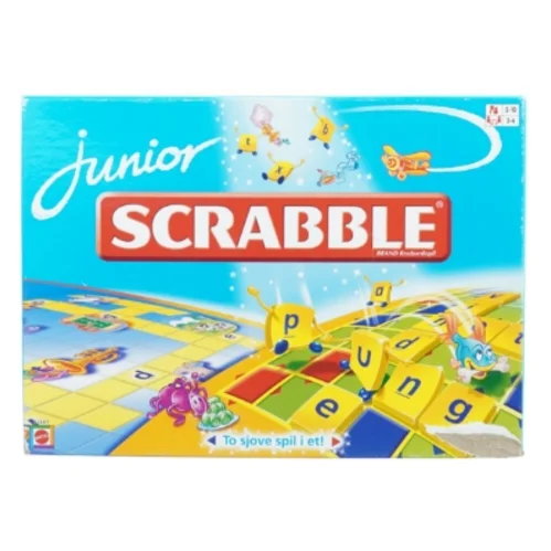 Junior scrabble fra Mattel (str. 37 x 27 cm)