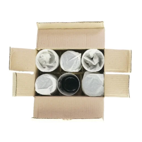 Fyrfads glas (6 stk) fra MRH (str. HØ 9x7 cm)