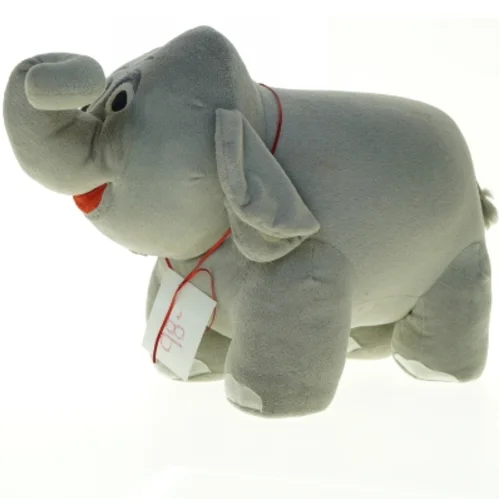 Stor grå elefant plysdyr (str. Længde, 60 cm. højde. 40 cm)