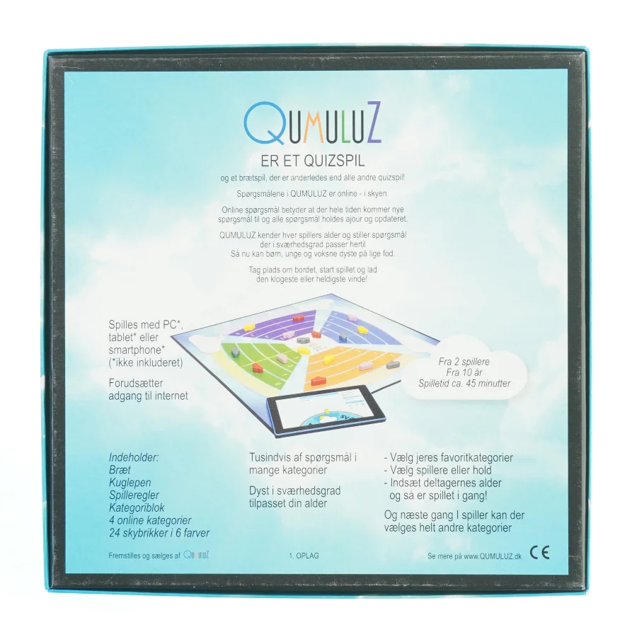 Qumuluz brætspil fra Qumuluz (str. 27 x 27 cm)