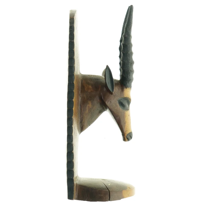 Træantilope / bogstøtte (str. 31. x 10 cm)
