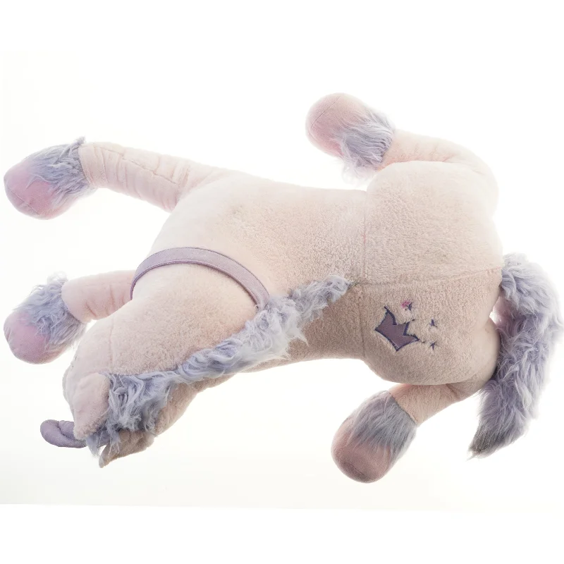 Stor lyserød enhjørning  (str. 77 cm)