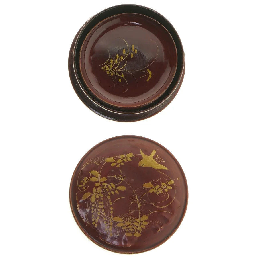 Japansk glasbakker inkl opbevaringskrukke