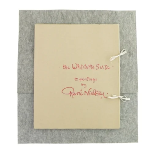 12 litografier af René Nielsen - The Whiteable Suite (40x50cm)