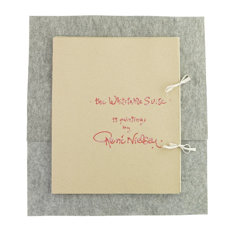 12 litografier af René Nielsen - The Whiteable Suite (40x50cm)