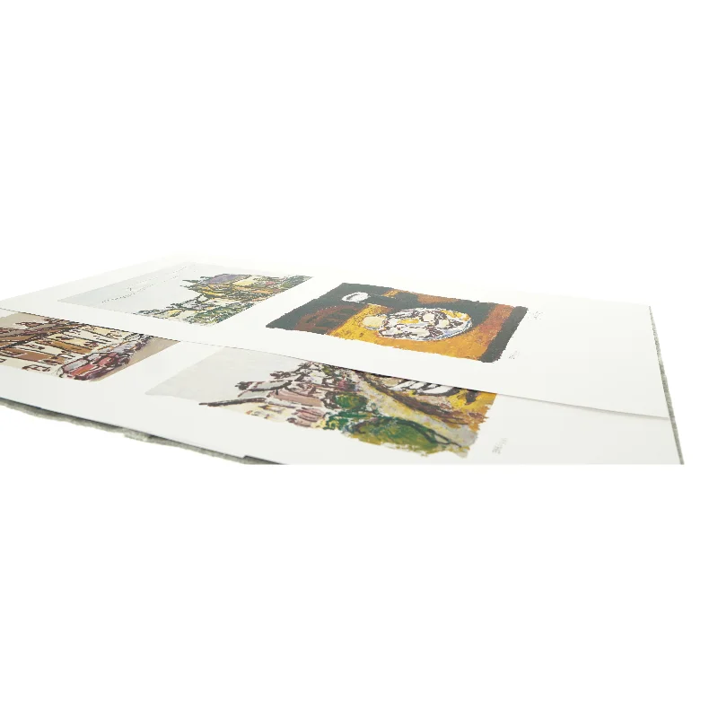 12 litografier af René Nielsen - The Whiteable Suite (40x50cm)