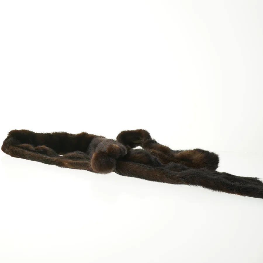 Mink  tørklæde pande bånd  2 stk 