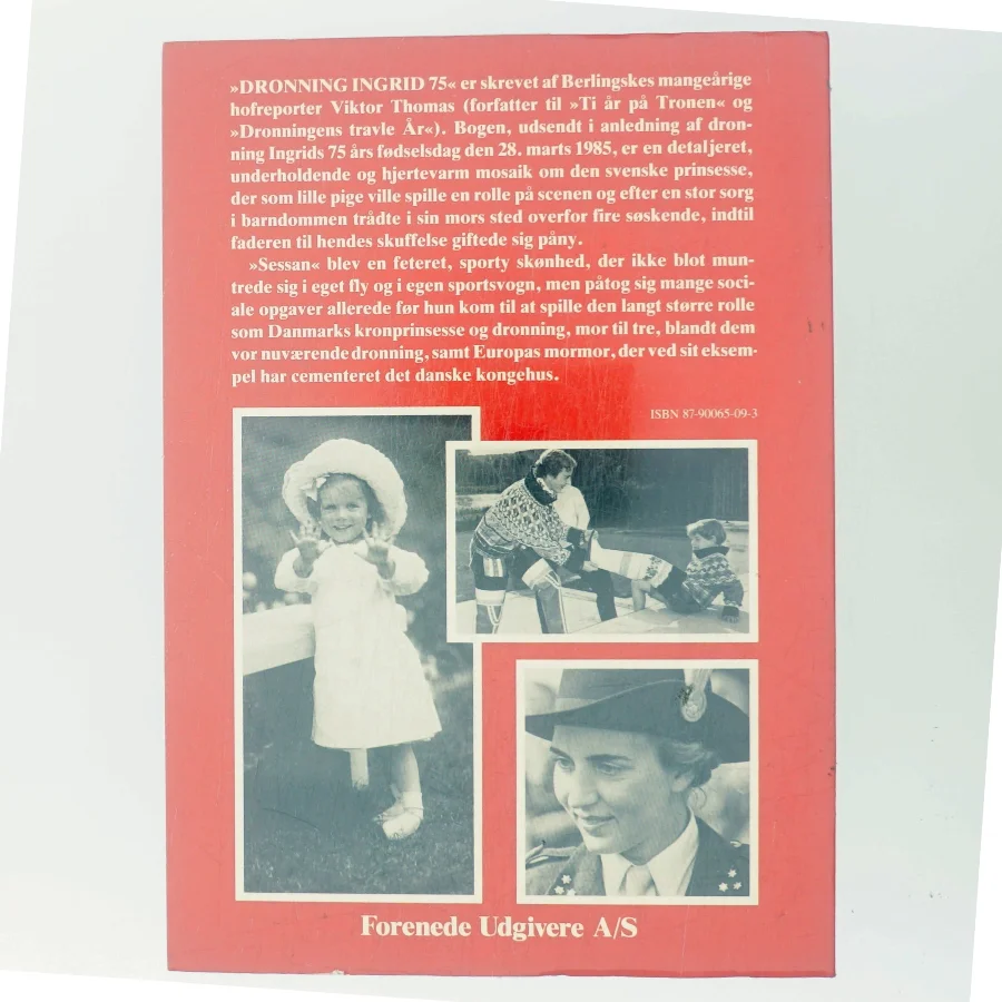 Dronning Ingrid 75 af Viktor Thomas (Bog)