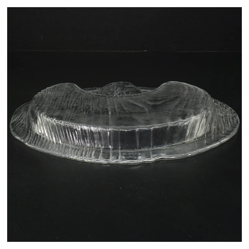 Glasfad, Ø 24 cm fra svenske Royal Krona (str. Ø. 24 cm) 6 stk 