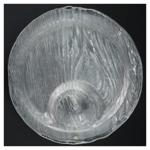 Glasfad, Ø 24 cm fra svenske Royal Krona (str. Ø. 24 cm) 6 stk 